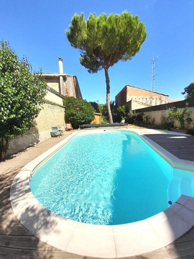 La Pause Sous Le Pin B&B Chambres D'Hotes Capestang Εξωτερικό φωτογραφία