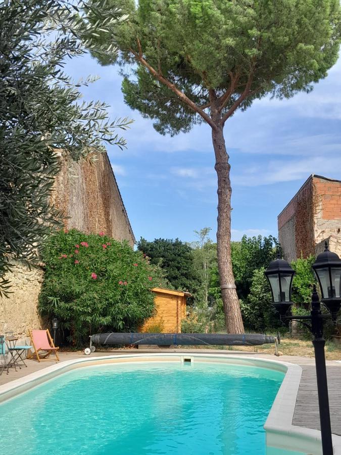 La Pause Sous Le Pin B&B Chambres D'Hotes Capestang Εξωτερικό φωτογραφία